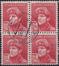 1945, ČSR II, 0389, Londýnské vydání: kpt. O. Jaroš (1912-1943) ⊙ ⊞