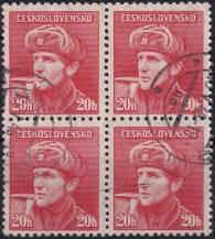 1945, ČSR II, 0389, Londýnské vydání: kpt. O. Jaroš (1912-1943) ⊙ ⊞