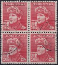 1945, ČSR II, 0389, Londýnské vydání: kpt. O. Jaroš (1912-1943) ⊙ ⊞
