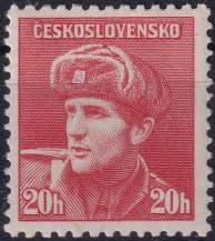 1945, ČSR II, 0389, Londýnské vydání: kpt. O. Jaroš ✶✶