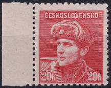 1945, ČSR II, 0389, Londýnské vydání: kpt. O. Jaroš ✶✶ o L