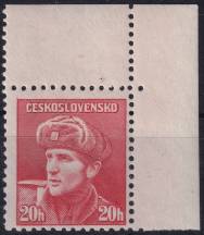 1945, ČSR II, 0389, Londýnské vydání: kpt. O. Jaroš ✶✶ P H
