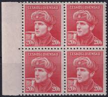 1945, ČSR II, 0389, Výplatní známky: Londýnské vydání - kapitán O. Jaroš (1912 - 1943)   ✶✶ ⊞  o L