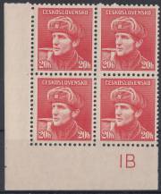 1945, ČSR II, 0389DČ, Londýnské vydání ✶✶ ⊞ L D