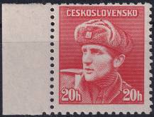 1945, ČSR II, 0389VV, Londýnské vydání: kpt. O. Jaroš (1912-1943) ✶✶ o L