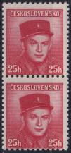 1945, ČSR II, 0390VV, Londýnské vydání: npor. S. Zimprich (1916-1942) ✶✶ ⊟