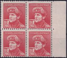 1945, ČSR II, 0389VV, Londýnské vydání: kpt. O. Jaroš (1912-1943) ✶✶ ⊞ o P