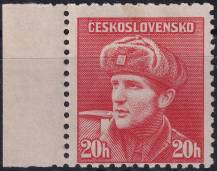 1945, ČSR II, 0389VV, Londýnské vydání: kpt. O. Jaroš (1912-1943) ✶✶ o L