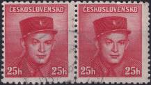1945, ČSR II, 0390, Londýnské vydání: npor. S. Zimprich (1916-1942) ⊙ ◫
