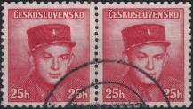 1945, ČSR II, 0390, Londýnské vydání: npor. S. Zimprich (1916-1942) ⊙ ◫