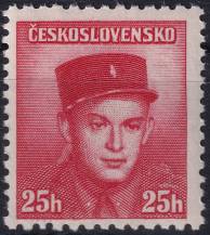1945, ČSR II, 0390, Londýnské vydání: npor. S. Zimprich ✶✶