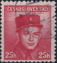 1945, ČSR II, 0390, Londýnské vydání: npor. S. Zimprich (1916-1942) ⊙