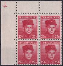 1945, ČSR II, 0390+, Londýnské vydání: npor. S. Zimprich (1916-1942) ✶✶ ⊞ L H