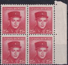 1945, ČSR II, 0390VV, Londýnské vydání: npor. S. Zimprich (1916-1942) ✶✶ ⊞ o P