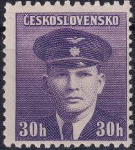 1945, ČSR II, 0391VV, Londýnské vydání: npor. J. Král (1910-1940) ✶✶