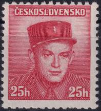 1945, ČSR II, 0390VV, Londýnské vydání: npor. S. Zimprich (1916-1942) ✶✶