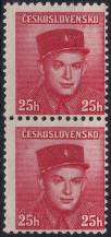 1945, ČSR II, 0390VV, Londýnské vydání: npor. S. Zimprich (1916-1942) ✶✶ ⊟