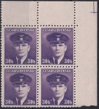 1945, ČSR II, 0391+, Londýnské vydání: npor. J. Král (1910-1940) ✶✶ ⊞ P H