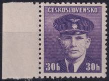 1945, ČSR II, 0391, Londýnské vydání: npor. J. Král ✶✶ o L