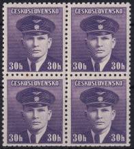 1945, ČSR II, 0391, Londýnské vydání: npor. J. Král ✶ ⊞