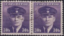 1945, ČSR II, 0391, Londýnské vydání: npor. J. Král (1910-1940) ⊙ ◫