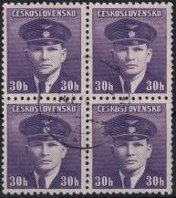 1945, ČSR II, 0391, Londýnské vydání: npor. J. Král (1910-1940) ⊙ ⊞