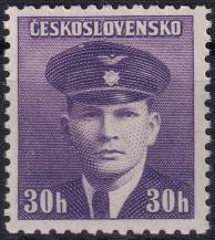 1945, ČSR II, 0391, Londýnské vydání: npor. J. Král ✶✶