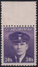 1945, ČSR II, 0391, Londýnské vydání: npor. J. Král ✶✶ o H