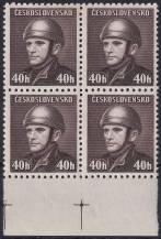 1945, ČSR II, 0392+, Londýnské vydání: rtm. J. Gabčík (1912-1942) ✶✶ ⊞ o D