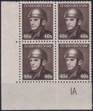 1945, ČSR II, 0392DČ, Londýnské vydání: rtm. J. Gabčík (1912-1942) ✶✶ ⊞ L D