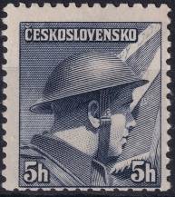 1945, ČSR II, 0387VV, Londýnské vydání: škpt. P. Řídký (1907-1943) ✶✶