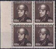 1945, ČSR II, 0392VV, Londýnské vydání: rtm. J. Gabčík (1912-1942) ✶✶ ⊞ o L