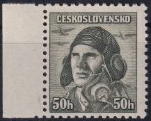 1945, ČSR II, 0393, Londýnské vydání: škpt. A. Vašátko ✶✶ o L