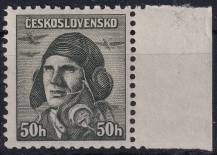 1945, ČSR II, 0393, Londýnské vydání: škpt. A. Vašátko ✶✶ o P