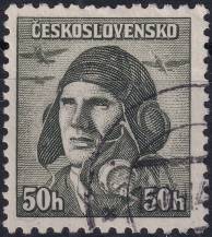 1945, ČSR II, 0393, Londýnské vydání: škpt. A. Vašátko (1908-1942) ⊙