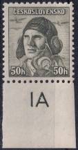 1945, ČSR II, 0393DČ, Londýnské vydání: škpt. A. Vašátko (1908-1942) ✶✶ o D