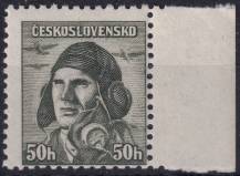 1945, ČSR II, 0393VV, Londýnské vydání: škpt. A. Vašátko (1908-1942) ✶✶ o P