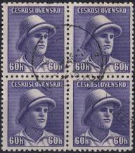 1945, ČSR II, 0394, Londýnské vydání: svob. F. Adámek (1919-1941) ⊙ ⊞