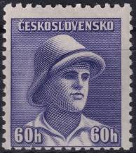 1945, ČSR II, 0394VV, Londýnské vydání: svob. F. Adámek (1919-1941) ✶✶
