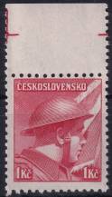 1945, ČSR II, 0395, Londýnské vydání: škpt. P. Řídký ✶✶ + o H
