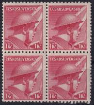 1945, ČSR II, 0395, Londýnské vydání: škpt. P. Řídký ✶ ⊞