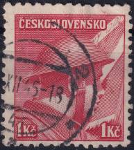 1945, ČSR II, 0395, Londýnské vydání: škpt. P. Řídký (1907-1943) ⊙