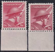 1945, ČSR II, 0395o, Londýnské vydání: škpt. P. Řídký (1907-1943) ✶✶ o D