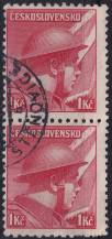1945, ČSR II, 0395VV, Londýnské vydání: škpt. P. Řídký (1907-1943) ⊙ ⊟