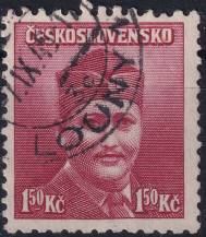 1945, ČSR II, 0396, Londýnské vydání: mjr. Dr. M. Novák (1906-1944) ⊙