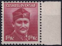 1945, ČSR II, 0396, Londýnské vydání: mjr. Dr. M. Novák ✶✶ o P