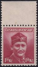 1945, ČSR II, 0396, Londýnské vydání: mjr. Dr. M. Novák ✶✶ o H