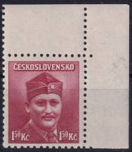 1945, ČSR II, 0396, Londýnské vydání: mjr. Dr. M. Novák ✶✶ P H