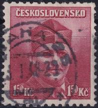 1945, ČSR II, 0396, Londýnské vydání: mjr. Dr. M. Novák (1906-1944) ⊙