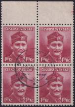 1945, ČSR II, 0396, Londýnské vydání: mjr. Dr. M. Novák (1906-1944) ⊙ ⊞ o H
